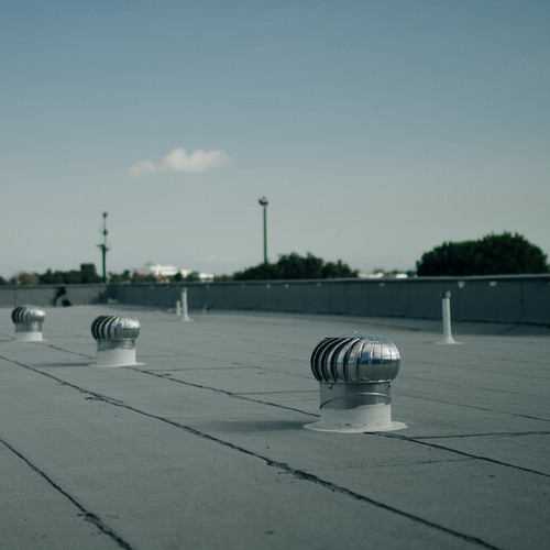 flat commercial roof